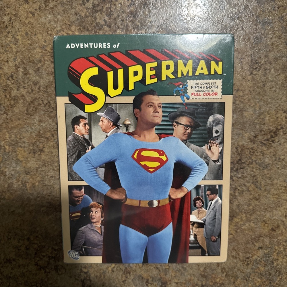 Adventures of Superman: the Complete Fifth and Sixth Seasons (DVD) New Sealed